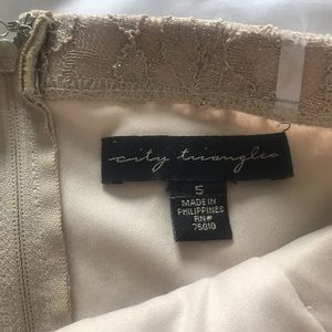 Beautiful sparkly gold strapless dress